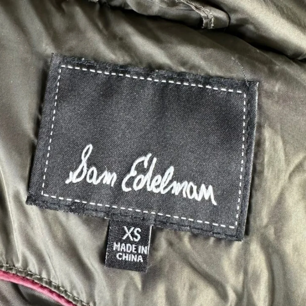 Sam Edelman Puffer Jacket Coat Parka Hooded with Faux Fur Hood XS Extra Small - Picture 4 of 5